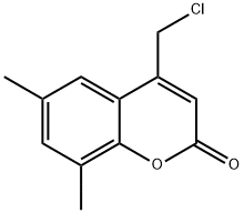 4-CHLOROMETHYL-6,8-DIMETHYL-CHROMEN-2-ONE Structure