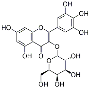 杨梅素-3-O-半乳糖苷, 15648-86-9, 结构式