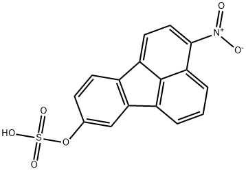 3-nitrofluoranthene-8-sulfate Structure