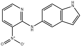 5-(3-nitropyrid-2-ylamino)-1H-indole Structure