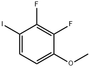 4-碘-2,3-二氟苯甲醚, 156499-64-8, 结构式