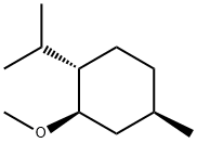[1R-(1alpha,2beta,5alpha)]-1-(isopropyl)-2-methoxy-4-methylcyclohexane  Struktur