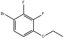 1-溴-4-乙氧基-2,3-二氟苯, 156573-09-0, 结构式