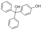 (4-HYDROXYPHENYL)DIPHENYLMETHANOL Structure