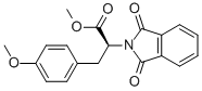 (S)-2H-ISOINDOLE-2-ACETIC ACID, 1,3-DIHYDRO-ALPHA-[(4-METHOXYPHENYL)METHYL]-1,3-DIOXO-, METHYL ESTER Structure