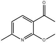 Ethanone, 1-(2-methoxy-6-methyl-3-pyridinyl)- (9CI) Struktur