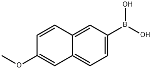 6-甲氧基萘-2-硼酸,156641-98-4,结构式