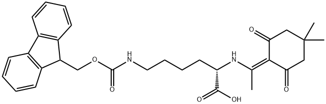 DDE-LYS(FMOC)-OH 化学構造式