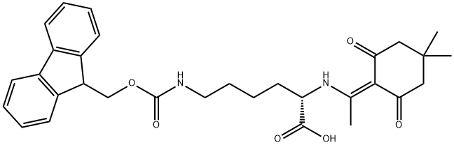 DDE-LYS(FMOC)-OH 结构式