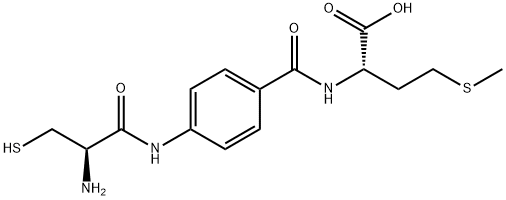 H-CYS-4-ABZ-MET-OH Structure