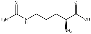 L-チオシトルリン 化学構造式