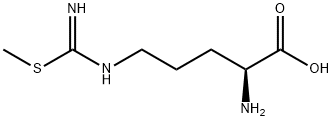 N5-[亚氨基(甲硫基)甲基]-L-鸟氨酸, 156719-41-4, 结构式