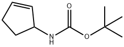 1-N-BOC-AMINO-2-CYCLOPENTENE Structure