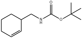 Carbamic acid, (2-cyclohexen-1-ylmethyl)-, 1,1-dimethylethyl ester (9CI) Structure