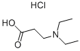 3-(DIETHYLAMINO)PROPIONIC ACID HYDROCHLORIDE Struktur