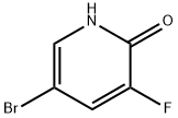 5-ブロモ-3-フルオロ-2-ピリジノン 化学構造式