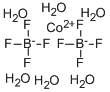 テトラフルオロホウ酸コバルト() 化学構造式
