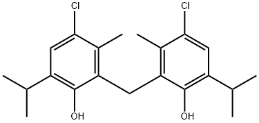 双氯麝酚,15686-33-6,结构式