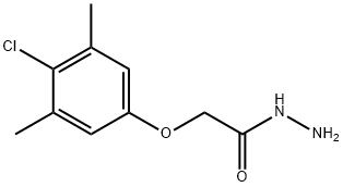 2-(4-CHLORO-3,5-DIMETHYLPHENOXY)ACETOHYDRAZIDE 化学構造式