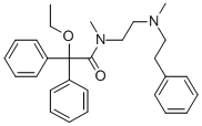 α-Ethoxy-N-methyl-N-[2-[methyl(phenethyl)amino]ethyl]-α-phenylbenzeneacetamide Structure