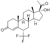 氟美烯酮 结构式