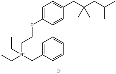苯氯苄铵 结构式