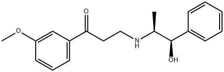 オキシフェドリン 化学構造式