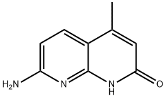 7-amino-4-methyl-1,8-naphthyridin-2-ol Structure