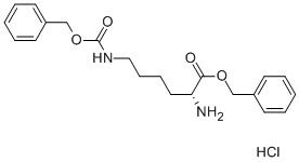 H-D-LYS(Z)-OBZL HCL Struktur