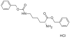 H-D-LYS(Z)-OBZL HCL Structure