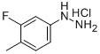 3-FLUORO-4-METHYLPHENYLHYDRAZINE HYDROCHLORIDE Structure