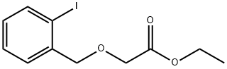 Acetic acid, 2-[(2-iodophenyl)Methoxy]-, ethyl ester Structure