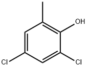 2,4-DICHLORO-6-METHYLPHENOL Struktur