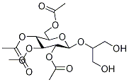 β-Glucosylglycerol 2,3,4,6-Tetraacetate Structure