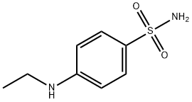 4-ETHYLAMINO-BENZENESULFONAMIDE 结构式
