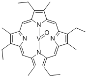 氧化初卟啉钒(IV), 15709-03-2, 结构式