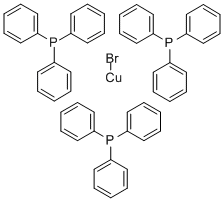 BROMOTRIS(TRIPHENYLPHOSPHINE)COPPER(I)& Struktur