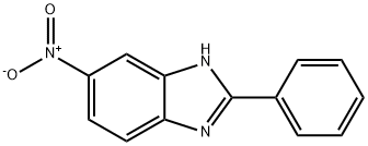 1H-BENZIMIDAZOLE, 6-NITRO-2-PHENYL- Structure