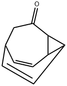 トリシクロ[3.3.2.02,8]デカ-6,9-ジエン-3-オン 化学構造式
