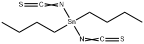 ジ-n-ブチルスズジチオイソシアナート 化学構造式