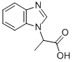 2-(1H-BENZIMIDAZOL-1-YL)PROPANOIC ACID Structure