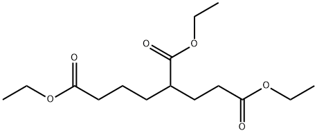 1,3,6-Hexanetricarboxylic acid triethyl ester Struktur
