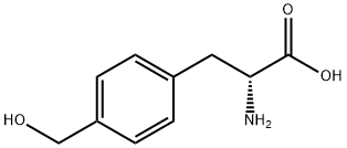 4-(羟甲基)-D-苯丙氨酸, 15720-17-9, 结构式