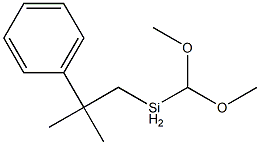 neophylmethyldimethoxysilane Structure
