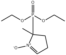5-(二乙氧基磷酰)-5-甲基-1-吡咯啉-N-氧化物, 157230-67-6, 结构式