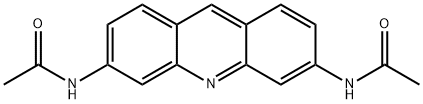 3,6-二乙酰氨基吖啶 结构式