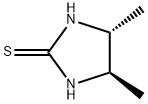 2-Imidazolidinethione,4,5-dimethyl-,(4R-trans)-(9CI) 结构式
