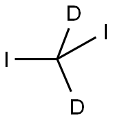 DIIODOMETHANE-D2 Struktur