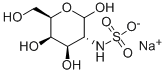 D-GALACTOSAMINE-2-N-SULFATE, SODIUM SALT Structure