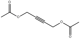 2-ブチン-1，4-ジオール ジアセタート 化学構造式